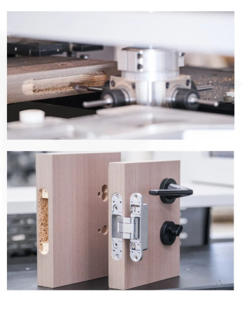 Excitech CNC ドア、壁、キャビネットを一貫生産するソリューション。