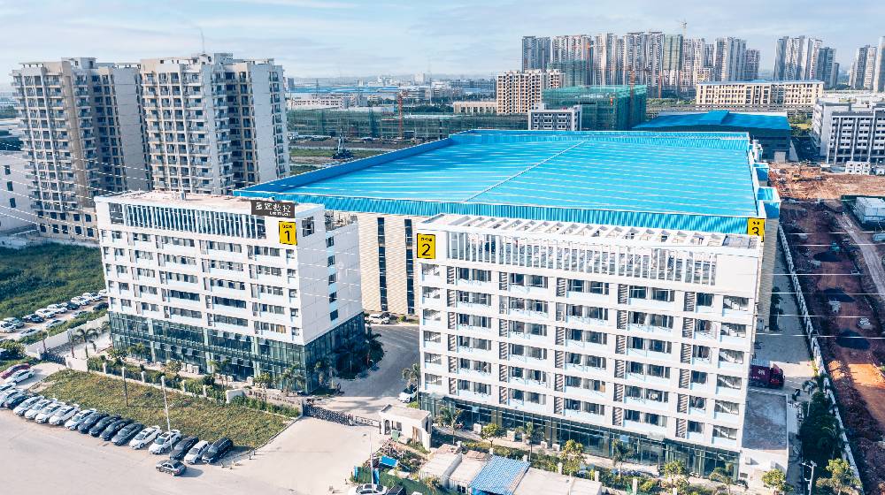 広東省のZhaoqingにある新しい工場の計画と特性