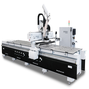 木材切断用のダブル作業ステーションを備えた E4 CNC ルーター