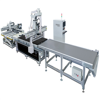 木材切断用のダブル作業ステーションを備えた CNC ルーター